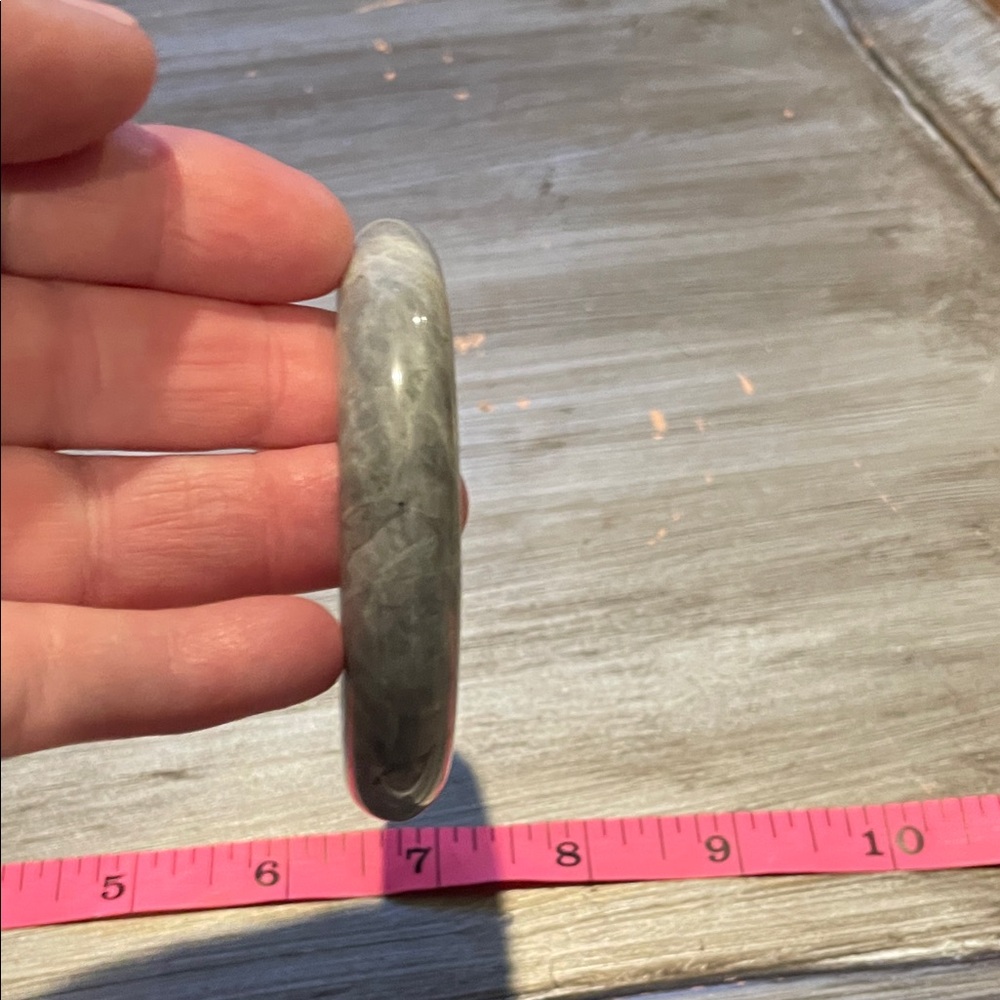 Solid Jade Bracelet - image 3